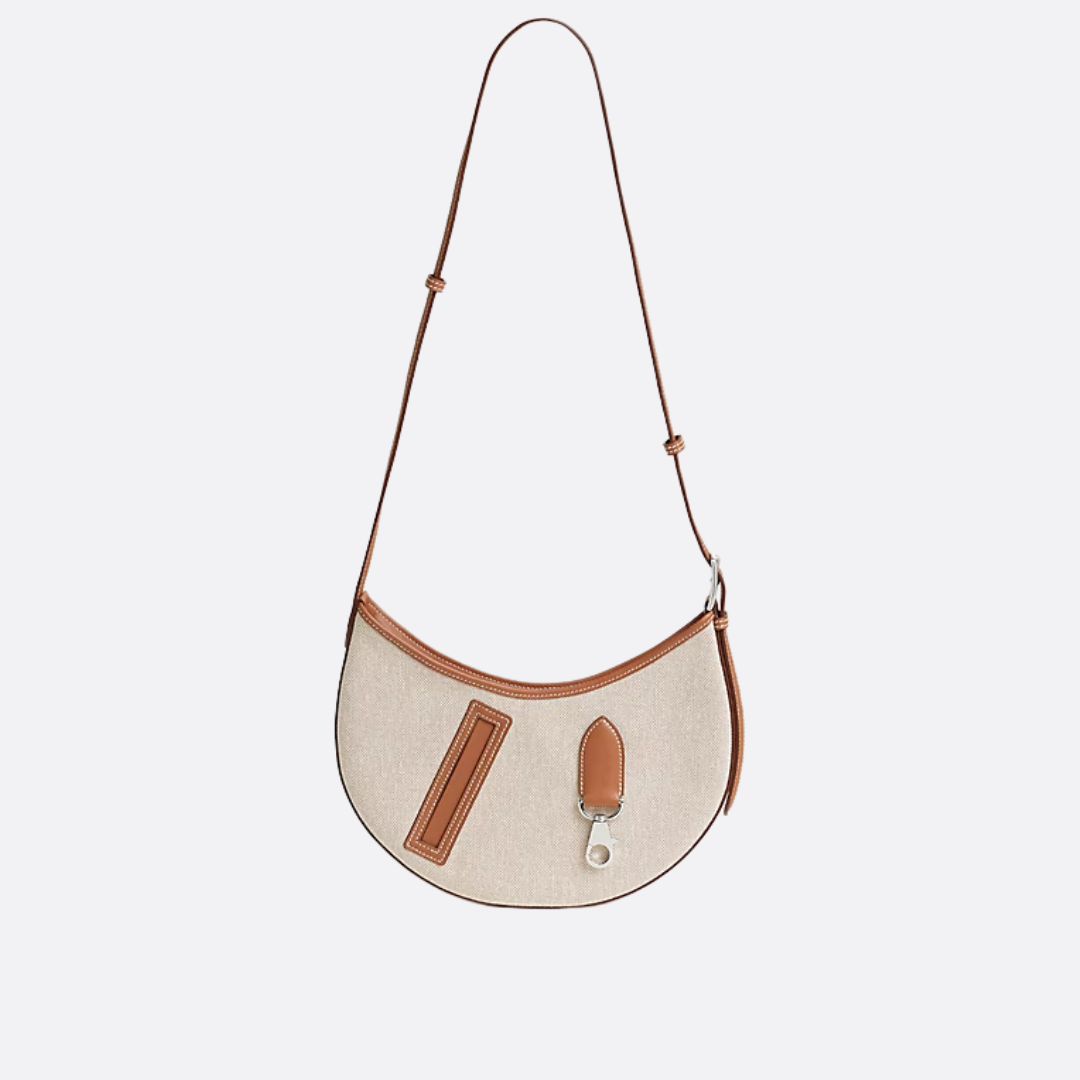 Small Bag In Fabric and Leather