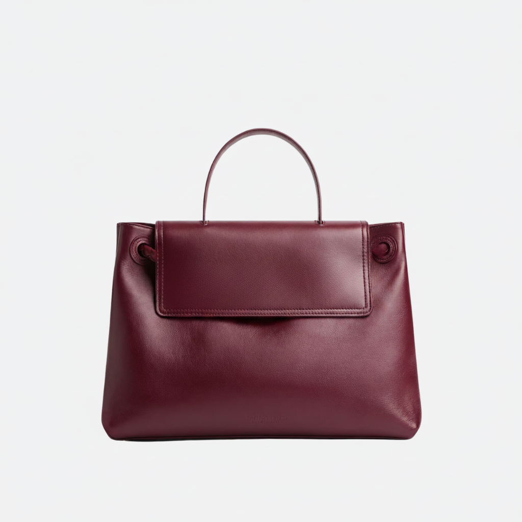 Refined Leather Handbag