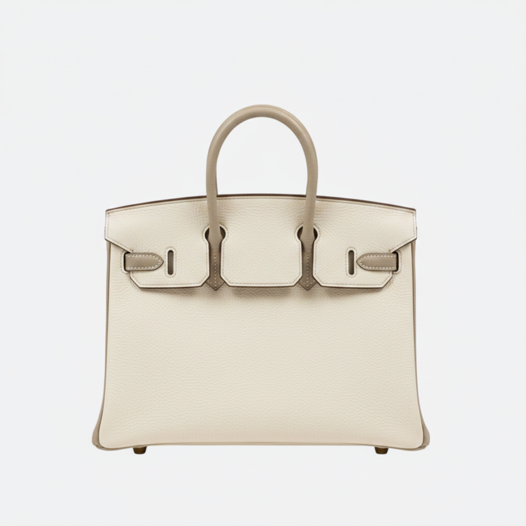 Bag In Chalk Dove Grey Leather