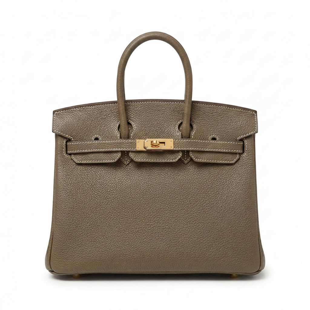 Bag In Chalk Dove Grey Leather