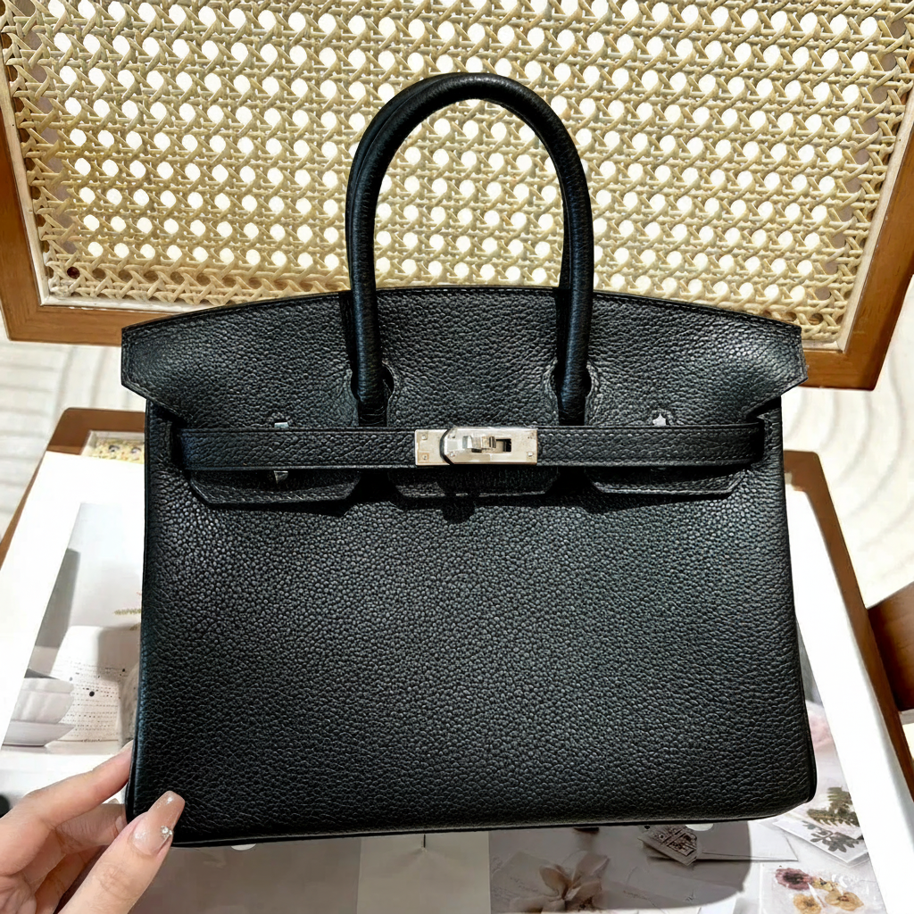 Bag In Chalk Dove Grey Leather
