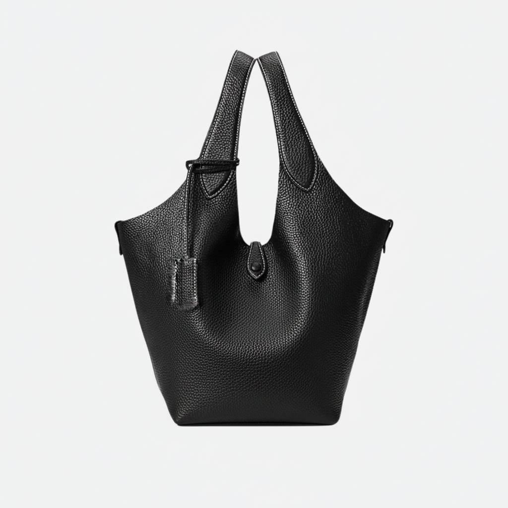 Small Leder Tote and Crossbody Bag