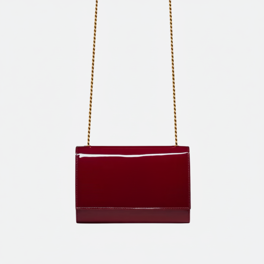 Small Shoulder Bag In Patent Leather
