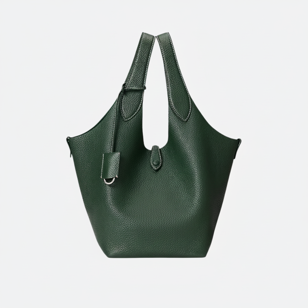 Small Leder Tote and Crossbody Bag